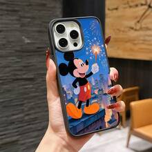 Mickey Mouse Clubhouse Character Patterned Phone Case Featuring A Joyful Design. Mickey Mouse, Minnie Mouse, Donald Duck, Daisy Duck, Goofy Dog, Compatible With IPhone 17, 17 ProMax, 17 Pro, 17 Air, 16, 15, 14, 13, 12 Pro 11 XsMax Xs Xr X And Galaxy Models, With Shockproof Protection And Magnetic Case. A Fun Gift For Disney Fans ,Mickey Fans, Family, Friends, Birthdays, Holidays, And Special Occasions. A Delightful Addition To Your Phone Accessories. - Xám - Xem 5