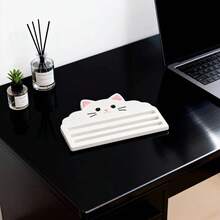 3件套猫粮挤压器，猫粮分配器，便携式猫形糊状挤压器，符合人体工学手柄，耐用塑料材质，易于使用和清洁