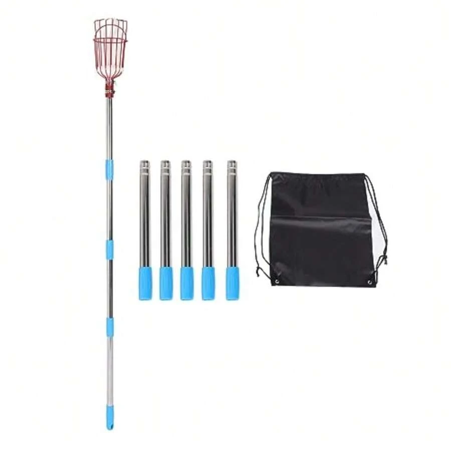 CYPNTOPINCN Herramienta Recolector de Frutas Recogedor de Gran Altitud Naranja Herramienta de Recolección de Manzanas de Hierro y Acero para Jardín para Selecciones de Utensilios 9Fashion - 227149184 - Ver 1