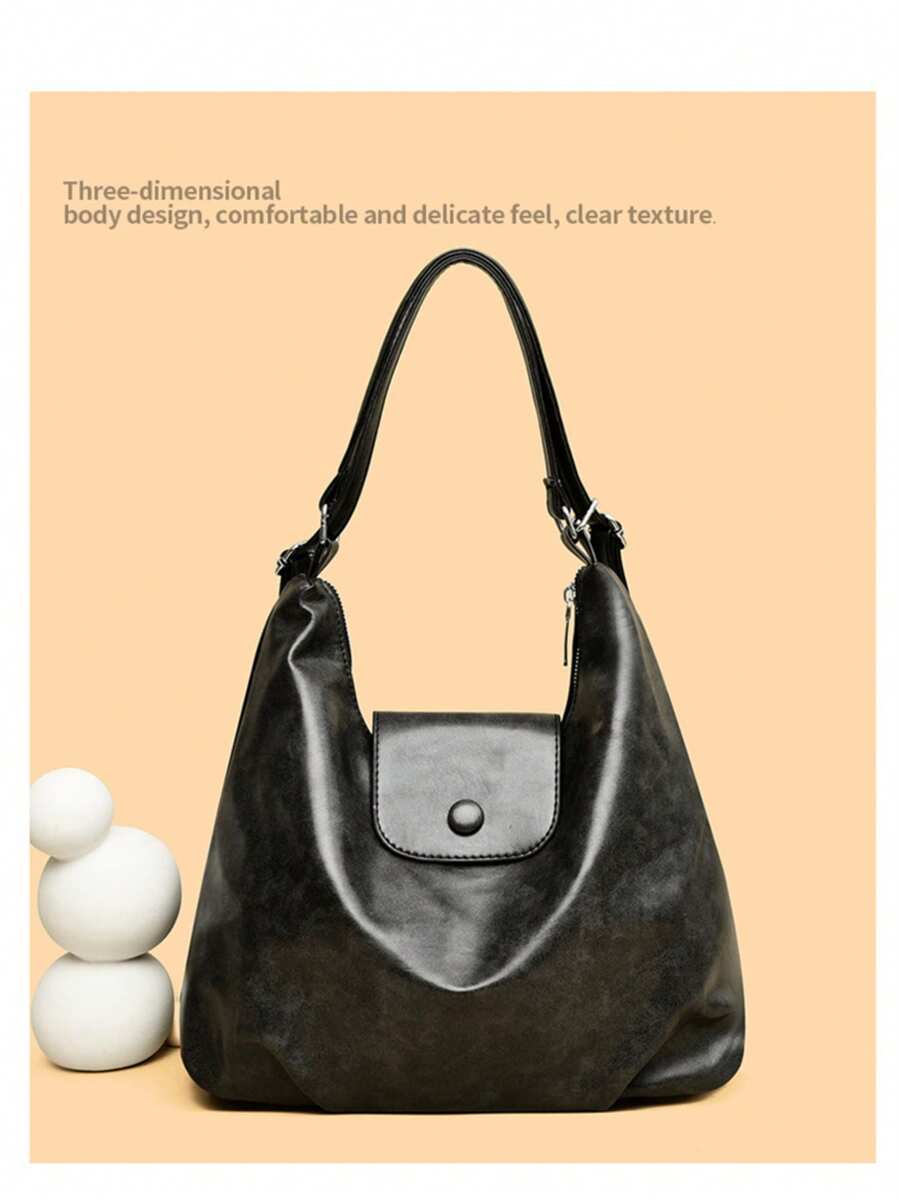 Women's Crossbody Bag, 2025 New Fashion Versatile Shoulder Bag, Soft Leather Multifunctional Backpack For Moms - Multicolor - View 1