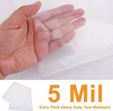 5 Mil Thick Queen Mattress Bags For Moving 2 Pack Bed Mattress Storage Bags Mattress Cover For Moving - Super Thick Heavy Duty Waterproof Plastic Wrap Moving Mattress Protector For Storage - ColorE - 查看 3