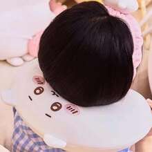 Miniso Chiikawa Cute White Bear U-Shaped Pillow Slow Rebound Memory Foam Neck Pillow Comfortable Cushion For Travel Office Nap(1 PC) - White - View 5