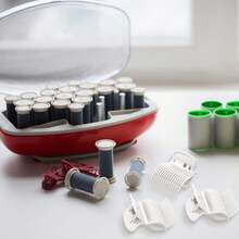 6/12 Pieces Hot Roller Hair Curler Claw Clips Replacement For Small, Medium, Large And Jumbo Rollers Holding Women Hair Section Styling,Hair Care,Hair Accessories,Hair Pins Elegant Hair Claws Fashion Hair Clips - Multicolor - View 5