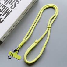 宽肩带手机挂绳项链肩带，斜挎背带，带防丢夹和缓冲垫，高端手机配件 - 彩色 - 查看 14