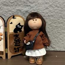 (Doll Clothes Only) New Mia Spanish Potato Doll 24cm Plush Bjd Doll 6 Handmade Girl DIY Waldorf Replacement Outfit - Multicolor - View 8