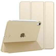 MoKo iPad Air 11インチ ケース 2025/2024 iPad Air5/4 10.9インチ ケース iPad Air(M3/M2) 11インチ iPad Air第5/4世代 10.9 カバー 半透明 オートスリープ ApplePencilPro/第2世代ペアリングand充電対応 三折りスタンド PUレザー 裏地マイクロファイバー スマートケース ChampagneGold - シャンパンゴールド - チェックする 1