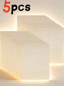 5 Packs Microblading Practice Skin, Ink-Free Silicone Tattoo Skin For Eyebrow Microblading/Tattoo/Makeup Practice, Beginner Eyebrow Microblading Practice Tool, Microblading Supplies, Soft Silicone Permanent Makeup Learning Skin - Apricot - View 8