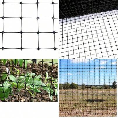 Malla gallinera | Malla pollera | Proteccin para Jardines y canceles | NO se oxida | Plstica | De Calidad | Larga duracin (1x3 Metros con Cuadro de 16x19 mm)
