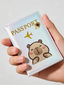 حامل جواز سفر صغير كيوت بتصميم كرتوني لحيوان الكابيبارا، غطاء جواز سفر بتصميم بسيط، حافظة جواز سفر من جلد اصطناعي بطراز لطيف، خفيفة الوزن قابلة للطي وحمل، مناسبة للسفر الدولي، مثالية لرحلات الأزواج والعطلات، حامل بطاقة هوية، عودة للمدرسة للبنات والجنسين، هدية عيد الحب وعيد الأم، حقيبة سفر، حقيبة أمتعة، حقيبة رياضية، حقيبة ليلية، سعة كبيرة، منظم سفر متين، ضروريات رحلة، ضروريات عطلة، أساسيات السفر للرجال والنساء - متعدد الألوان - مشاهدة 5