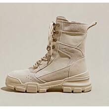 Women Climbing Boots - Beige - View 4
