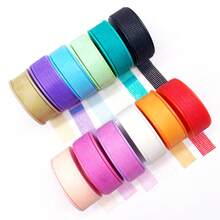 1pc Non-Woven Microperforated Silicone Eyelash Glue Tape, Breathable And Hypoallergenic, Orange Rose Red Undereye Pad, Eyelash Extension Tool - Multicolor - View 2