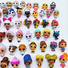 10pcs New Exquisite LOL Surprise Mini Random Doll Series Toys, Birthday Gift, PVC Material, 3cm High, Holiday Gift, Christmas Gift - Multicolor - View 10