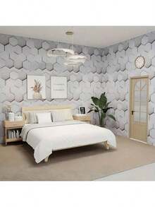 Peel & Stick Ball Pattern Wallpaper - Waterproof Oil-Proof Vinyl Contact Paper For Wall Decor & Furniture Refurbishing - Grey - View 9