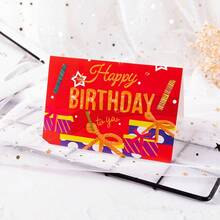 10张/包 高品质手绘折叠生日贺卡；节日贺卡 - 折疊賀卡 - 查看 7