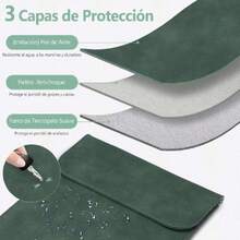 15-16 Pulgadas Funda Protectora para Portátiles para 2019-2024 MacBook Pro 16 M3 M2 M1 Pro/MAX A2991 A2780, MacBook Pro 15 2012-2015, con una Bolsa Pequeña, Verde Medianoche,39825713 - Oro rosa - Ver 5