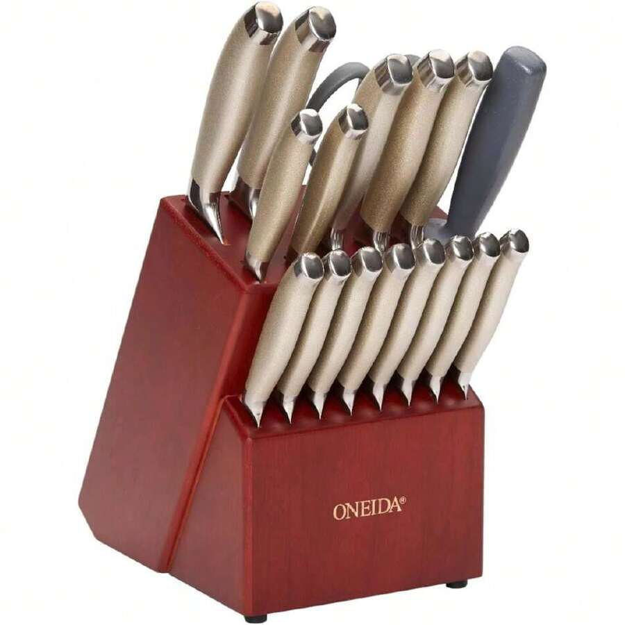 Preferred Juego de cubiertos de acero inoxidable de 18 piezas,39835710 - Neblina azul - Ver 1