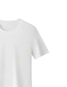Women Soft Loo-Fit Short Sleeve T-Shirt White BeigeBrown Double Daisy Print Round Neck Blou Machine Washable Non-Sheer Casual Summer Spring Fall Layering Top Loo Tunic Shirt No Lining For Casual Attire Transitional - 白色 - 查看 3