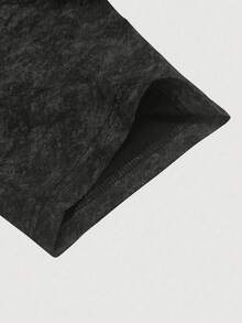 Áo thun nam tay ngắn in chữ GRDR, chất liệu mềm mại, thoáng khí, thích hợp mặc mùa hè. - Xám - Xem 5