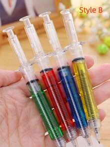 1-40支装柔性圆珠笔 - 可弯曲趣味书写玩具，适合作为派对礼品、学校活动、嘉年华奖品、生日礼物、课堂奖励和独特的办公桌装饰（颜色随机） - 多色 - 查看 8