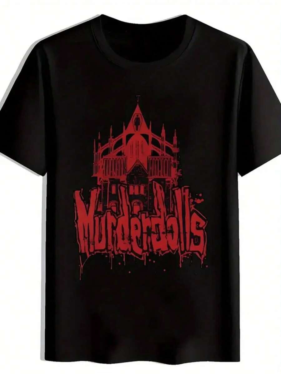 Camiseta de gran tamaño - Negro - Ver 1