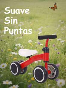 Triciclo Infantil Rojo: Materiales Seguros, Estructura Estable (3 Ruedas) – Promueve Equilibrio y Coordinación Infantil - Rojo - Ver 6