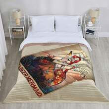 Sunny Side Up Monster Jam Plush Travel Throw Flannel Throw Blanket - Measures 40 X 50 Inches - Super Soft & Cozy Travel Accessories Features Grave DiggerS - màu đen - Xem 3