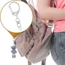 36pcs Alloy Swivel Lobster Clasp Keychain Set, Including 18pcs Metal Open Ring Keychain Hooks And 18pcs Metal Jump Rings, Suitable For DIY Jewelry, Craft Making, Holiday Gifts, Anniversary, Pet Collar, Bag Accessories (4 Colors)