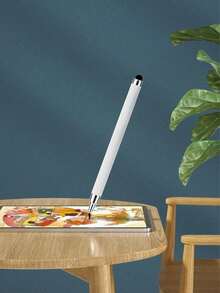 Stylo-stylet silicone haute précision à pointe ronde 2-en-1, compatible avec les tablettes Apple iPad, pour le dessin, le gribouillage, l'écriture - Multicolore - Voir 9