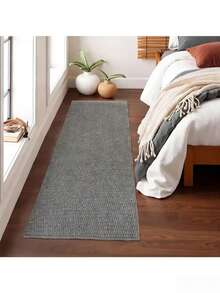 1件装仿剑纹图案地毯，加厚可水洗高品质地毯，时尚地毯，走廊地毯，装饰地毯，淋浴地毯，沙发座垫地毯，加厚地毯，家居装饰用品，客厅地毯，卧室地毯，玄关地毯，厨房地毯，浴室地毯，书房地毯 - 灰色 - 查看 6