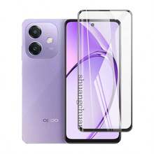 适用于 OPPO A5i 的屏幕保护膜，A5i 4G 全屏丝印钢化玻璃膜，四角加厚，防摔手机壳，也适用于 A3/A3X A20 4G A60 5G