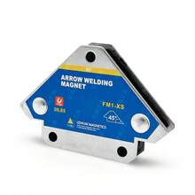 90° Magnetic Welding Square - Set Of 4 Powerful Fixed Magnets - Assembly Jig And Handrail For Welding - Auxiliary Tool