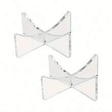 2/4/6 Pcs Acrylic Ball Display Rack Set, Suitable For Displaying Soccer, Basketball, Football, Baseball And Other Balls, Meets Various Display Needs - Multicolor - View 6