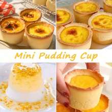1pc/5pcs/10pcs Aluminum Pudding Cups, Chocolate Dessert Cups, Paper Cupcake Liners, Muffin Baking Pans. Reusable, Durable, Easy To Clean. Ideal For New Year, Thanksgiving And Christmas Baking. - Multicolor - View 4