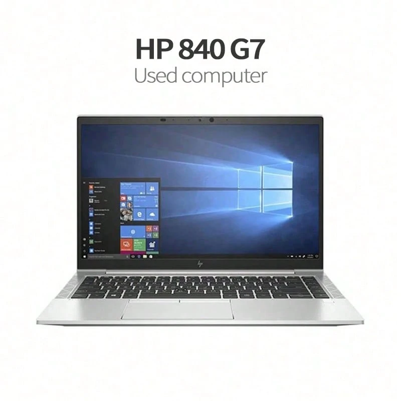 HP 840 G7二手電腦 i7-10 代 EliteBook 8G 256G 固態 14 吋 FHD IPS 防眩光屏 1.33kg 鋁合金機身 商務辦公高效適配 REFURBISHED 銀色 - 銀色 - 查看 1