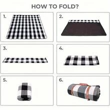 这款野餐垫采用经典醒目的格子图案，为任何户外环境增添一丝复古魅力。鲜艳持久的印花不易褪色，无论是在公园、海滩、露营地还是自家后院，都能营造出绝佳的视觉效果，让每一次野餐都倍感特别。 - 彩色 - 查看 2