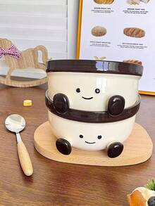 1 chiếc bát sứ nhỏ xinh có chân đế, thích hợp dùng làm bát súp, bát salad trái cây, bát mì ramen, bát phục vụ tại nhà hàng, khách sạn, quán cà phê. - Nhiều màu - Xem 9