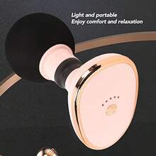 ZJchao Mini Masajeador Elctrico Masajeador de Tejido Profundo de Mano 5 Engranajes Pistola de Masaje de Viaje Porttil Alivio de la Fatiga Muscular y el Dolor - como se muestra en la figura - Ver 7