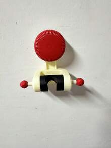 1 pieza Soporte de ducha de ventosa multifunción creativo, base de ventosa ajustable para ducha, sin necesidad de perforar - Rojo - Ver 8