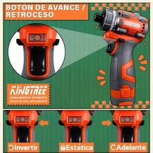 Juego De Atornilladores De Impacto Inalámbricos 2 Baterías - Naranja - Ver 6
