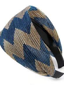 1条女士网眼多色透气发带，时尚优雅，百搭日常发饰，发圈头饰发带美容家居发饰 - 彩色 - 查看 7