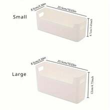 2pcs/1pc Kitchen Wall Mounted Storage Box, Adhesive Wrap Bag Holder For Cabinet Interior, Over-The-Door Hanging Basket, Kitchen Organizer, Room Decor, Home Decor