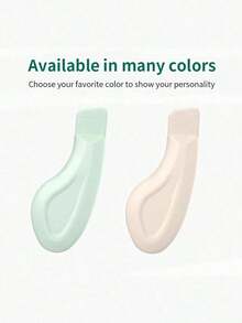 1PCS Nose & Face Blackhead Remover Tools Portable Tarvel Skin Care Essentials Deep Cleansing Silicon Non-Electric Professional Pore Cleaning Spatula Can Be Used With Mud Cream & Cleansing Oil Gentle Mild And Facial Scraper Gifts For Men And Women Skin Health Beauty Accessories - 彩色 - 查看 7