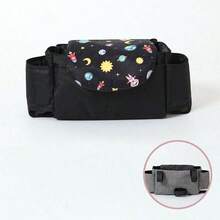 Baby Stroller Hanging Bag Storage Bag, Multi-Functional Universal Large-Capacity Storage Bag, Child Stroller Walking Aid Tool, Stroller Hanging Bag - Multicolor - View 2