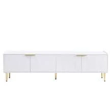 Television Stands & Entertainment Centers - White - View 10