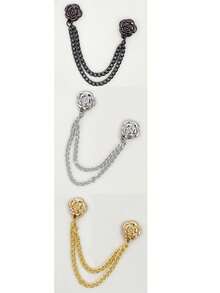 Camellia T-Shirts Shortened Dress Sleeves Fixed Adjustable Buckle Hem Too Long Fixed Button - Multicolor - View 8