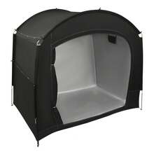 Bike Storage Shed Tent Upgraded Outdoor Portable Bicycle Storage Sheds NEW - Black - View 5