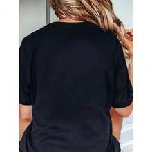 Camisetas de mujer - Negro - Ver 3