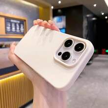 New Solid Color Phone Case For 16 15 14 13 12 11 Pro Max 16Pro Soft Silicone Shockproof Protective Accessories Cover.Holiday Phone Accessories.Suitable For Gifting To Lovers Stitch Customizable Things 13 Case Custom Phone Case 1 Hot Selling Item Case Exquisite Festival Gift Great For Holiday Parties - Đỏ - Xem 5