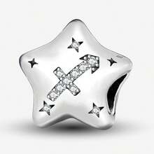 1 Exquisita cuenta con diseño de constelación de estrellas, adecuada para que las mujeres la usen, se puede utilizar para hacer joyas DIY como pulseras, etc. Es un regalo exquisito para las novias. - Estrellas y constelaciones - Ver 17