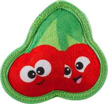 Outward Hound Tough Skinz Durable Squeaky Dog Toy With Two Tough Layers, Watermelon, Red, Medium - MàuC - Xem 1